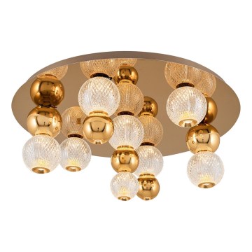 Luminária de teto CREMONA LED/37W/230V 3000K dourada