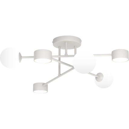 Luminária de teto de montagem em superfície HOLON 3xG9/8W/230V + 3xGX53/12W cinza