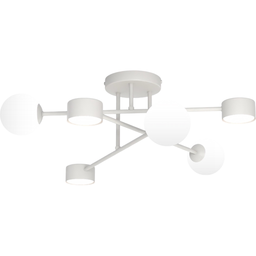 Luminária de teto de montagem em superfície HOLON 3xG9/8W/230V + 3xGX53/12W cinza