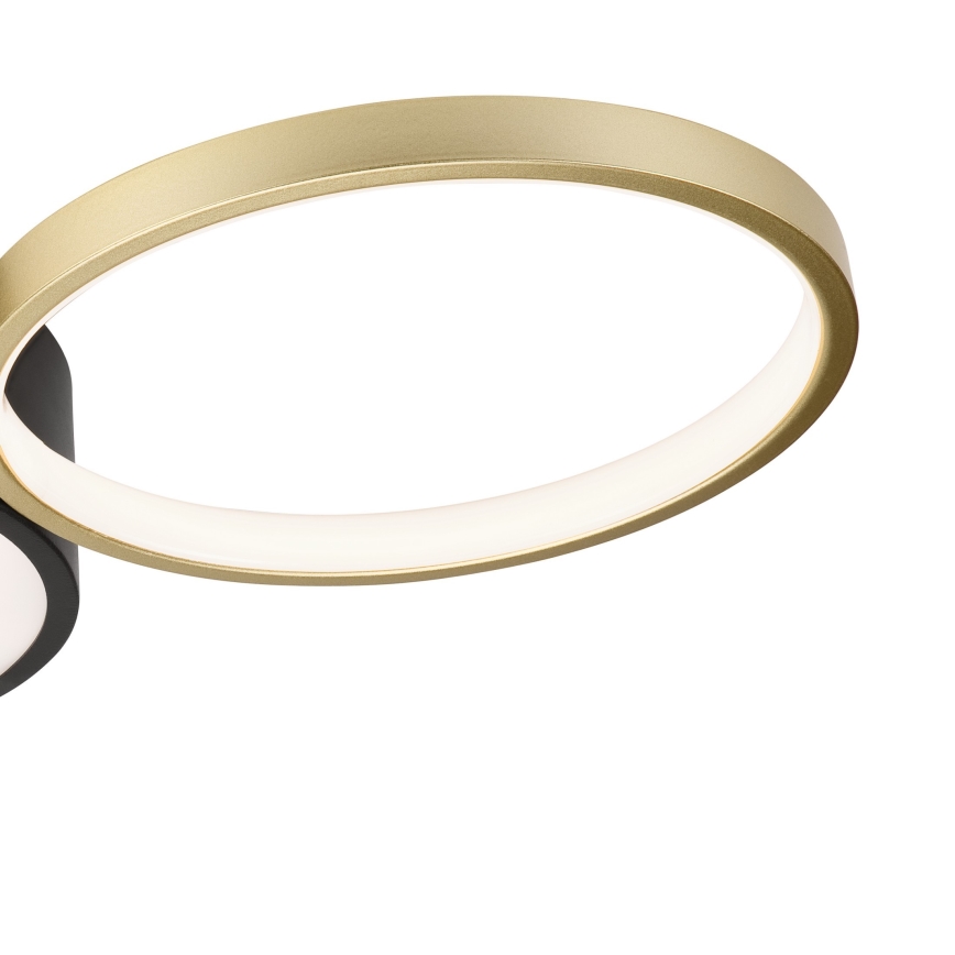 Luminária de teto dimável ALIZEE LED/30W/230V 3000-6500K preto/dourado