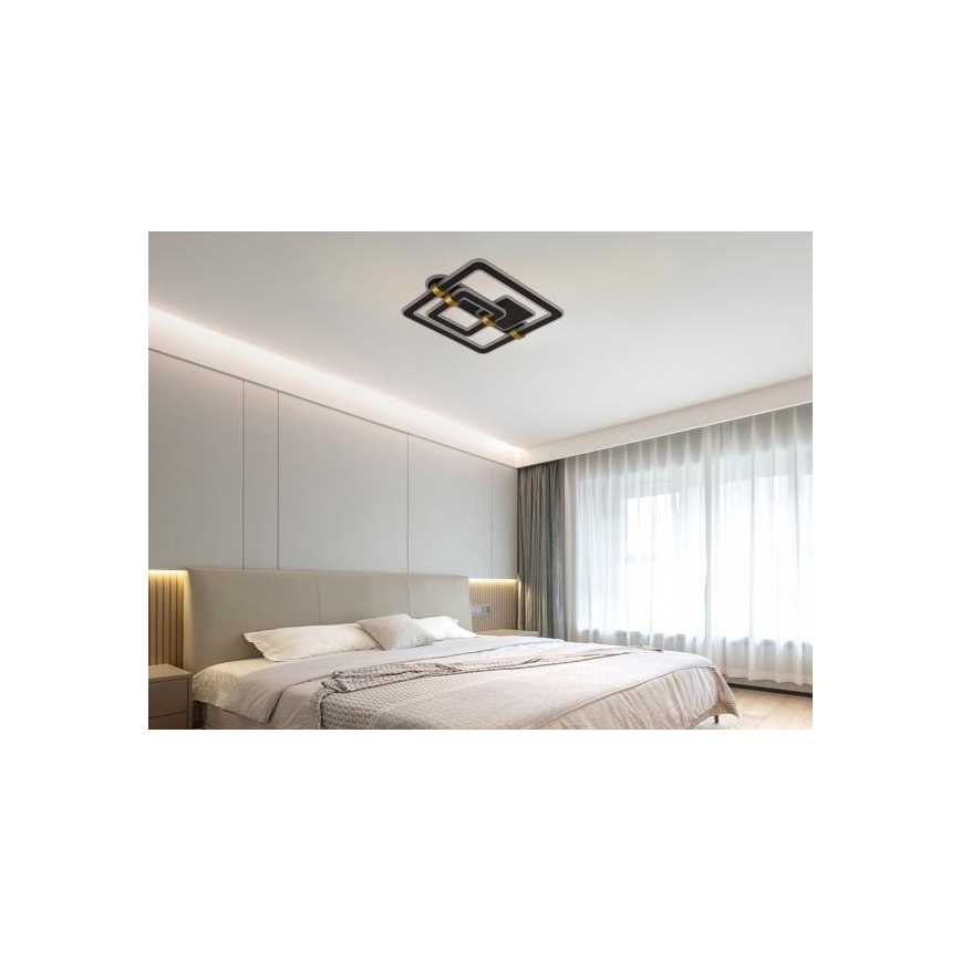 Luminária de teto dimerizável LED/140W/230V 3000-6500K + controlo remoto