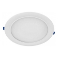 Luminária de teto embutida LED SIGARO LED/24W/230V 3000/4000/6500K Ø 22 cm branca