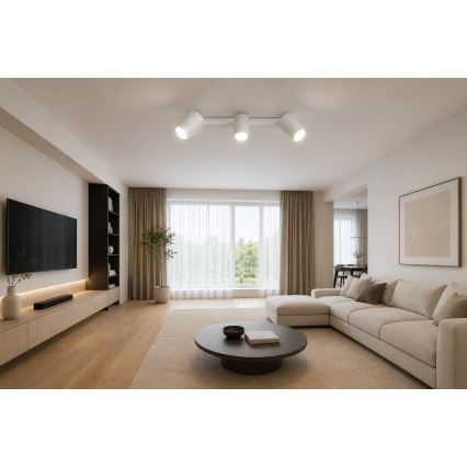 Luminária de teto FAMA 3xGU10/30W/230V branca