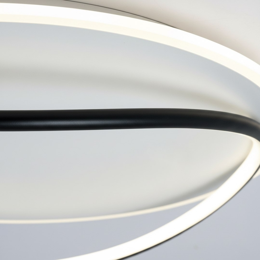 Luminária de teto HALO LED/38W/230V Ø 50 cm preta