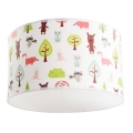 Luminária de teto infantil FOREST 1xE27/60W/230V