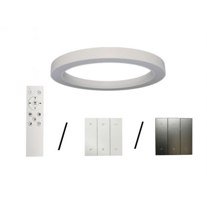 Luminária de teto LED/100W/230V 3000/4000/6500K Ø 100 cm branca