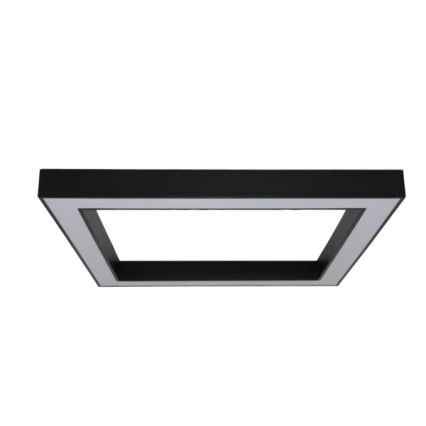 Luminária de teto LED/130W/230V 3000/4000/6500K 100x100 cm preta
