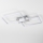 Luminária de teto LED/17W/230V cromada fosca