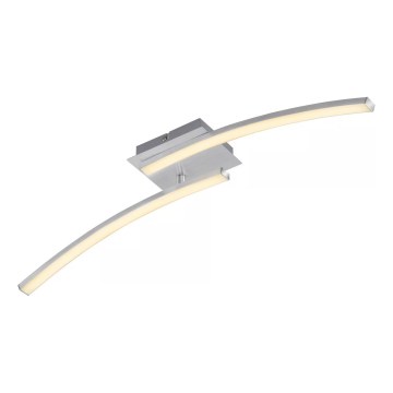 Luminária de teto LED 2xLED/6W/230V 3000K cromo mate