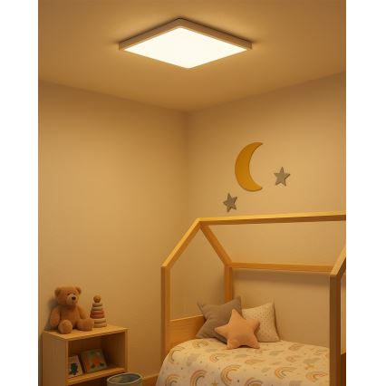 Luminária de teto LED/32W/230V 3000/4000/6500K 40x40 cm branca