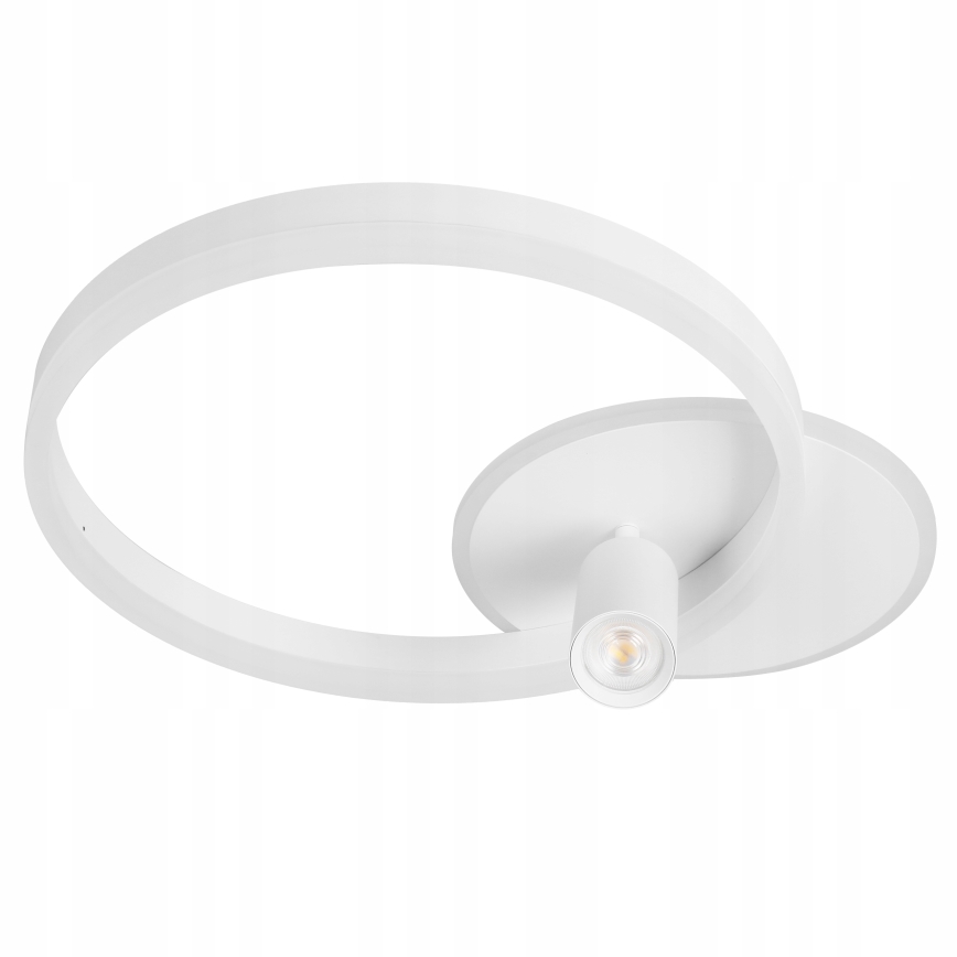 Luminária de teto LED/38W/230V + 1xGU10/30W branca