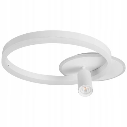 Luminária de teto LED/38W/230V + 1xGU10/30W branca