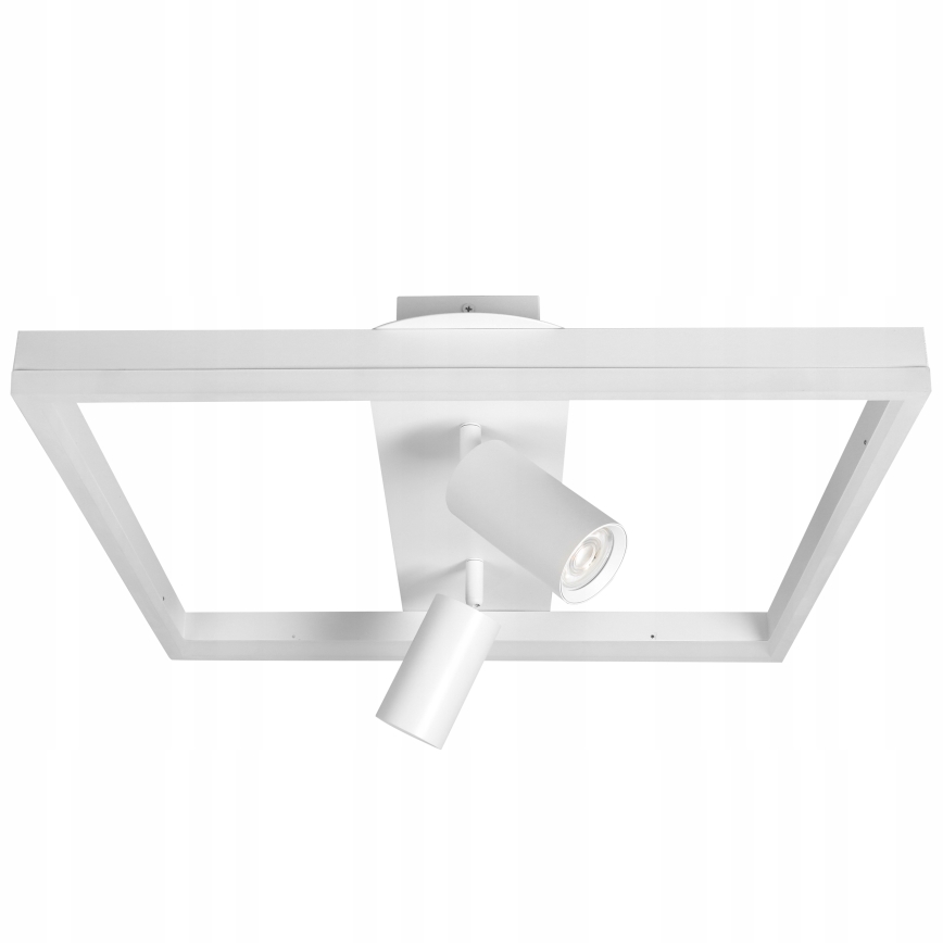 Luminária de teto LED/38W/230V + 2xGU10/30W branca