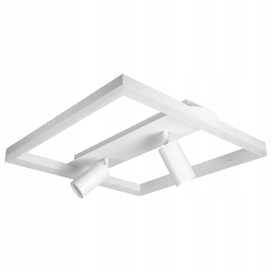 Luminária de teto LED/38W/230V + 2xGU10/30W branca