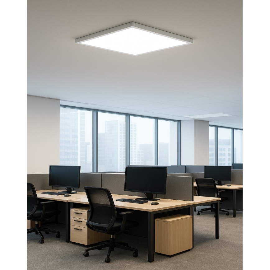 Luminária de teto LED/40W/230V 3000/4000/6500K 50x50 cm branca