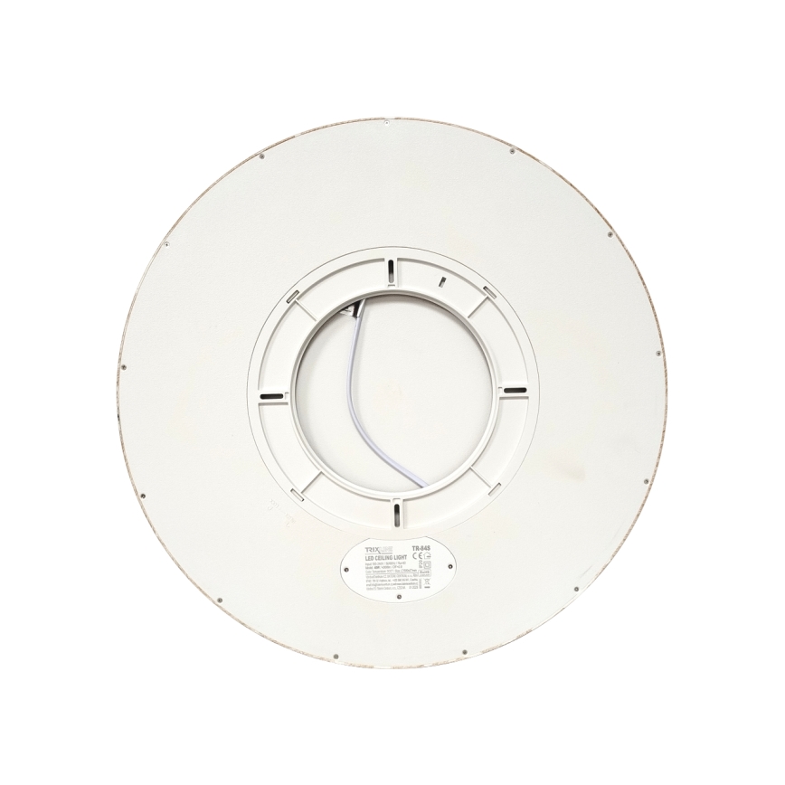Luminária de teto LED/40W/230V 3000/4000/6500K Ø 50 cm bege