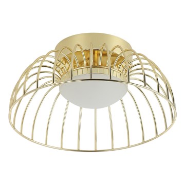 Luminária de teto LED BETSY LED/12W/230V Ø 25 cm dourada