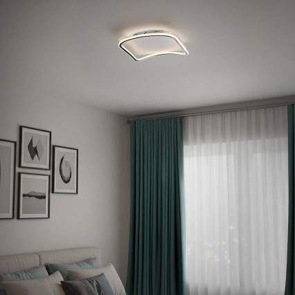 Luminária de teto LED CALI LED/30W/230V 40x40 cm preta