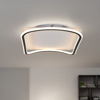 Luminária de teto LED CALI LED/30W/230V 40x40 cm preta