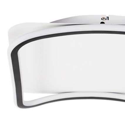 Luminária de teto LED CALI LED/30W/230V 40x40 cm preta