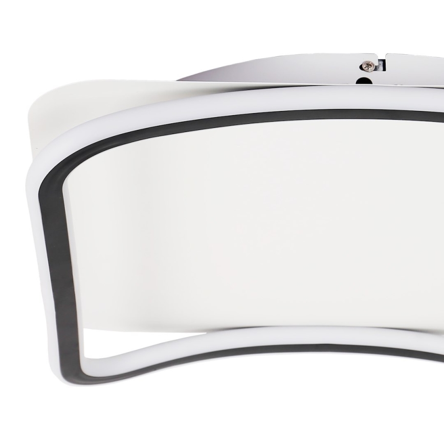 Luminária de teto LED CALI LED/30W/230V 40x40 cm preta