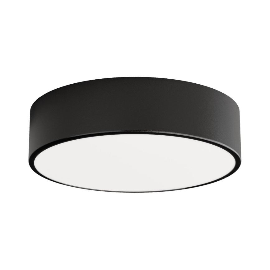Luminária de Teto LED CLEO LED/24W/230V 3000K diâmetro 30 cm preta