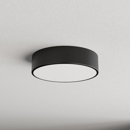 Luminária de Teto LED CLEO LED/24W/230V 4000K diâmetro 30 cm preta