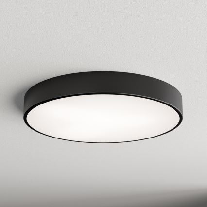 Luminária de Teto LED CLEO LED/69W/230V 4000K diâmetro 60 cm preta