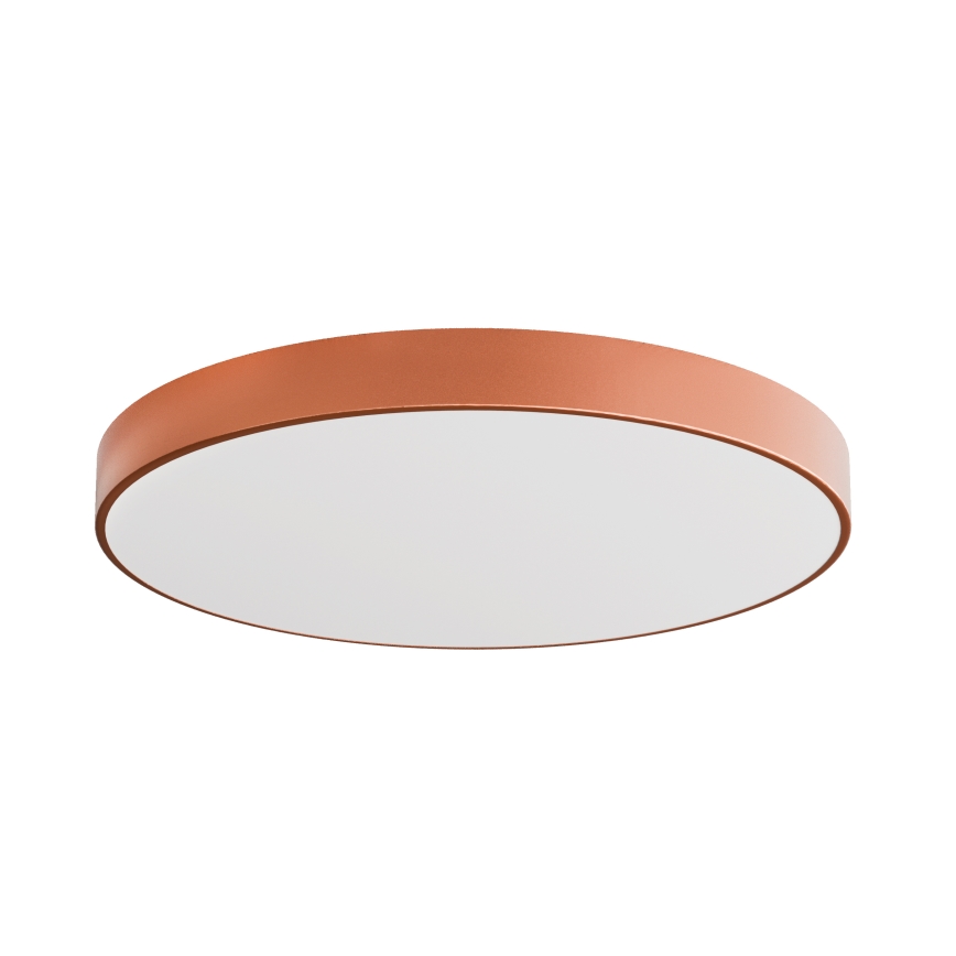 Luminária de Teto LED CLEO LED/96W/230V 3000K diâmetro 80 cm cobre