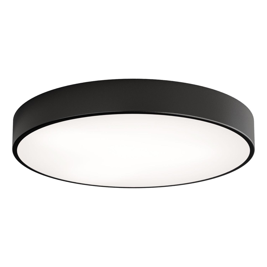 Luminária de Teto LED CLEO LED/69W/230V 3000K diâmetro 60 cm preta