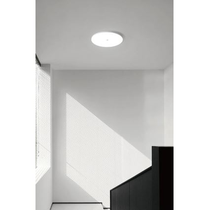 Candeeiro de tecto LED com sensor de crepúsculo e de movimento MORETTI LED/24W/230V Ø 30 cm IP40 6500K