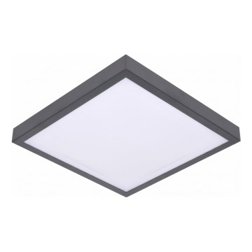Luminária de teto LED com sensor de movimento e de crepúsculo VITALI LED/24W/230V 4000K 33x33 cm antracite