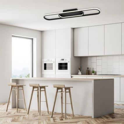 Luminária de teto LED CORDOBA LED/26W/230V preta