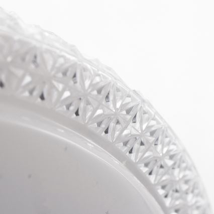 Luminária de teto LED dimmerizável CRUZ LED/40W/230V 2000lm + controlo remoto