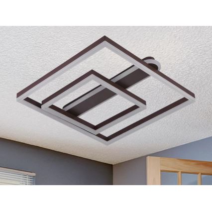 Luminária de teto LED dimável 95W/230V 3000-6500K + comando remoto