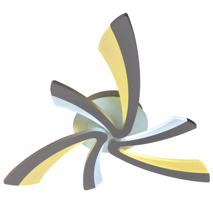 Luminária de teto LED dimmerizável FLORANCE 2xLED/30W/230V + controlo remoto