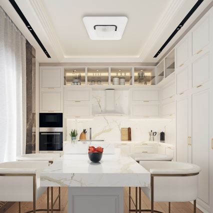 Luminária de teto LED dimmerizável SPARKY LED/65W/230V 3000-6000K + controlo remoto