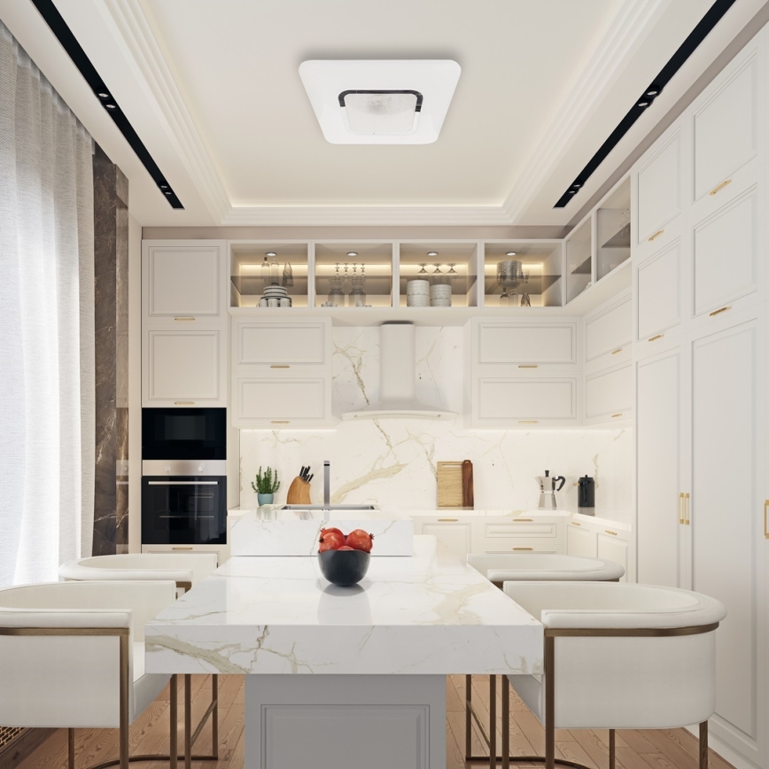 Luminária de teto LED dimmerizável SPARKY LED/65W/230V 3000-6000K + controlo remoto