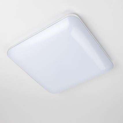 Plafon LED dimerizável LED/42W/230V 3000-6500K 49x49 cm branco + comando remoto
