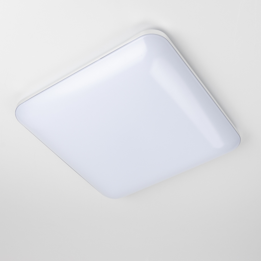 Plafon LED dimerizável LED/42W/230V 3000-6500K 49x49 cm branco + comando remoto