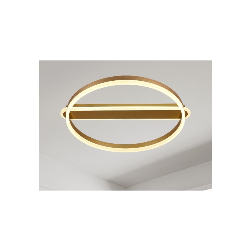 Luminária de teto LED dimerizável 60W/230V 3000-6500K + controlo remoto