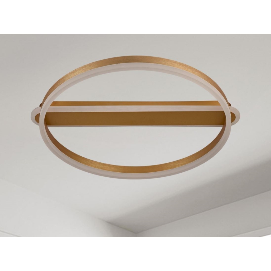 Luminária de teto LED dimerizável 60W/230V 3000-6500K + controlo remoto