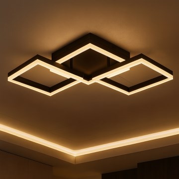 Luminária de teto LED dimerizável 85W/230V 3000-6500K + controlo remoto