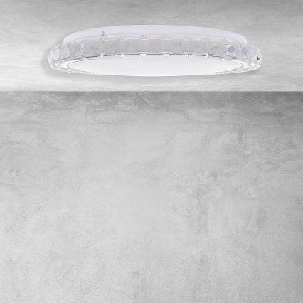 Luminária de tecto LED regulável LAYLA LED/26W/230V + comando remoto