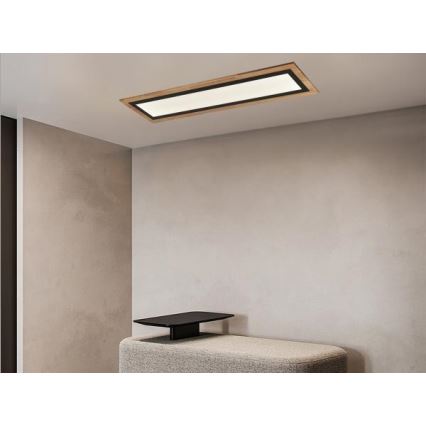 Luminária de teto LED dimerizável LED/55W/230V 3000-6500K + comando remoto