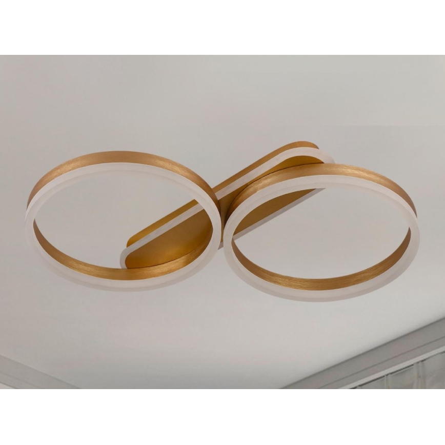 Luminária de teto LED dimerizável LED/60W/230V 3000-6500K + controlo remoto