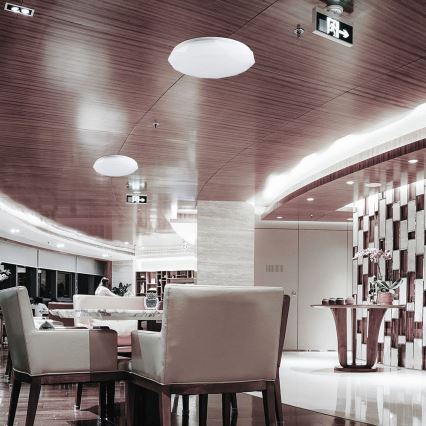 Candeeiro de tecto LED regulável 60W/230V 3000K/4000K/6500K, diâmetro 50 cm + comando remoto