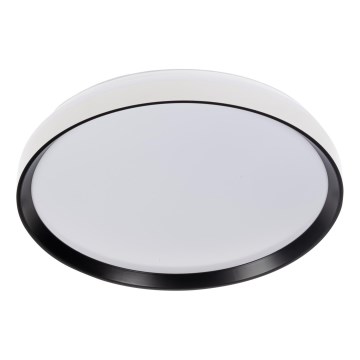 Luminária de teto LED dimerizável LIXAN LED/65W/230V 3000-6500K Ø 48,6 cm branco/preto + comando remoto