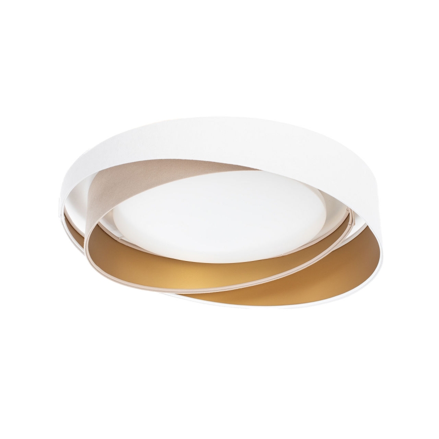 Luminária de tecto LED dimerizável SMART GALAXY MODERN LED/24W/230V 3000-6500K Ø 55 cm branca/bege/dourada + comando remoto