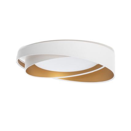 Candeeiro de tecto LED dimerizável SMART GALAXY MODERN LED/24W/230V 3000-6500K Ø 55 cm branco/dourado + comando remoto